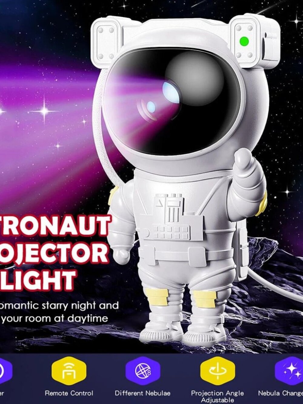 Astronaut Projector Light